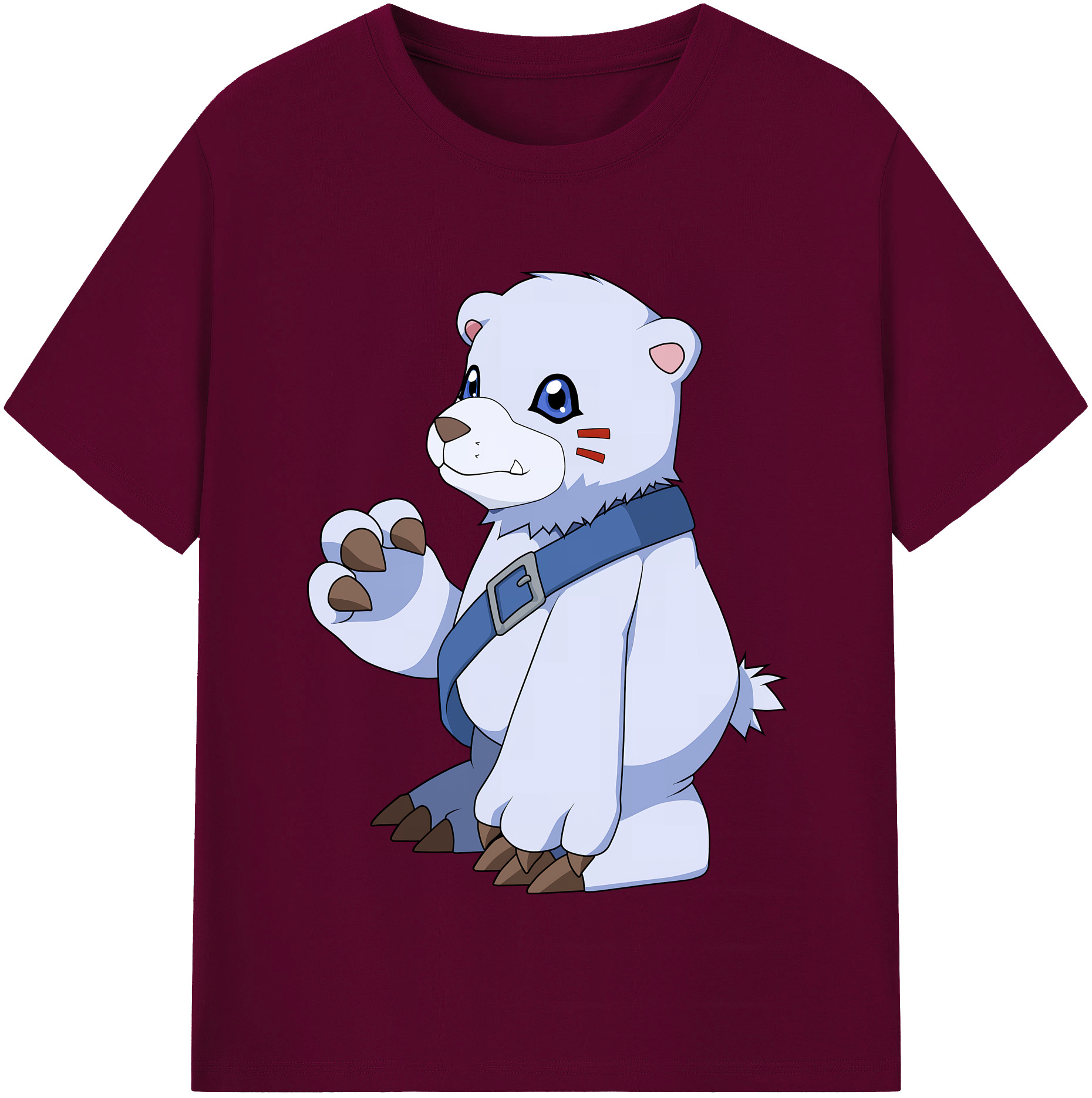 （画像用） Digimon デジタルモンスター/デジモン レディースカジュアルプリントTシャツ（綿100％）